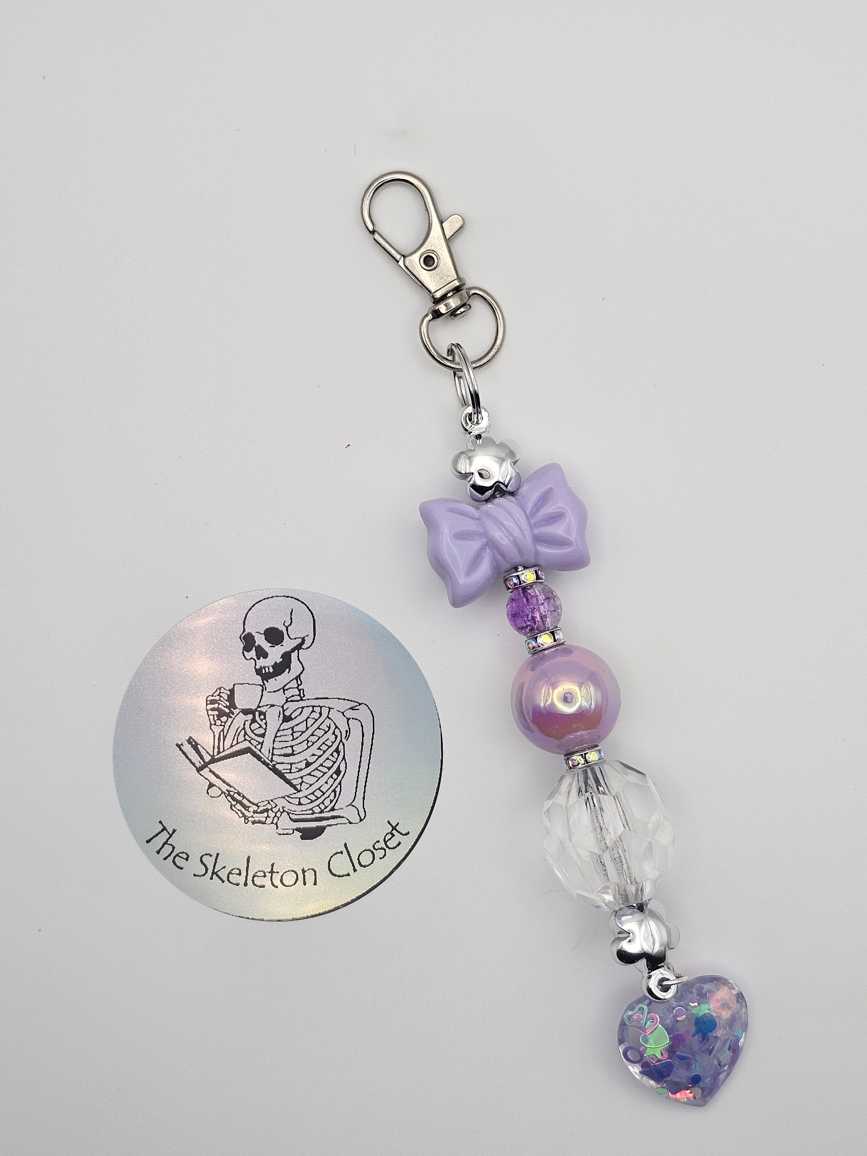 Handmade Beaded Keychain/ Handbag Charm