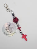 Gothic Beaded Keychain