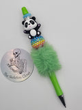 Handmade Character Beaded Pen - Panda