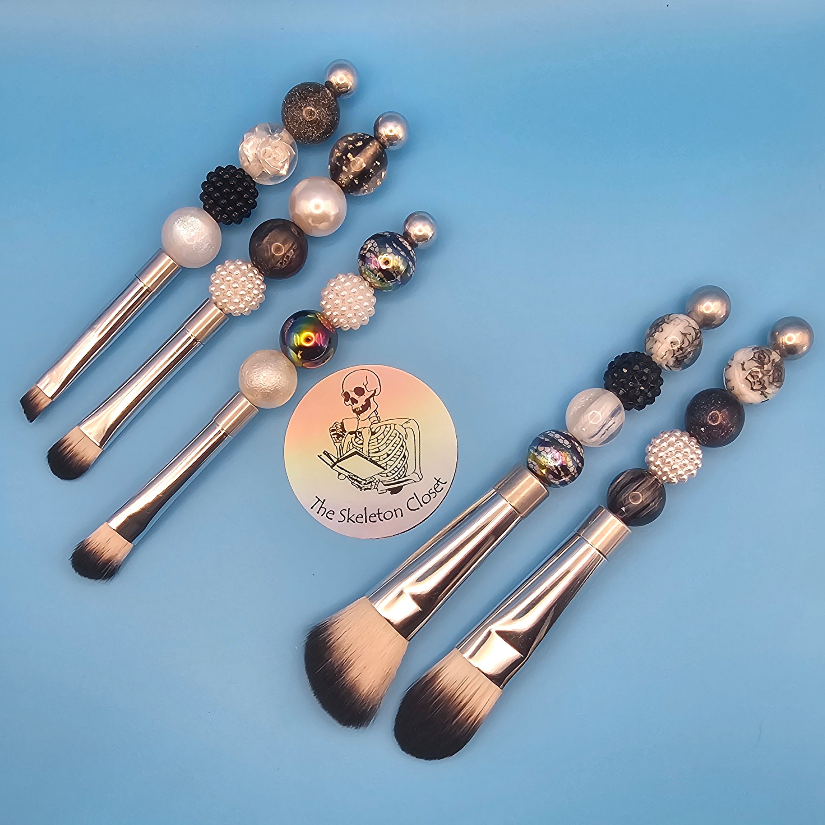Beaded Make-up brush sets