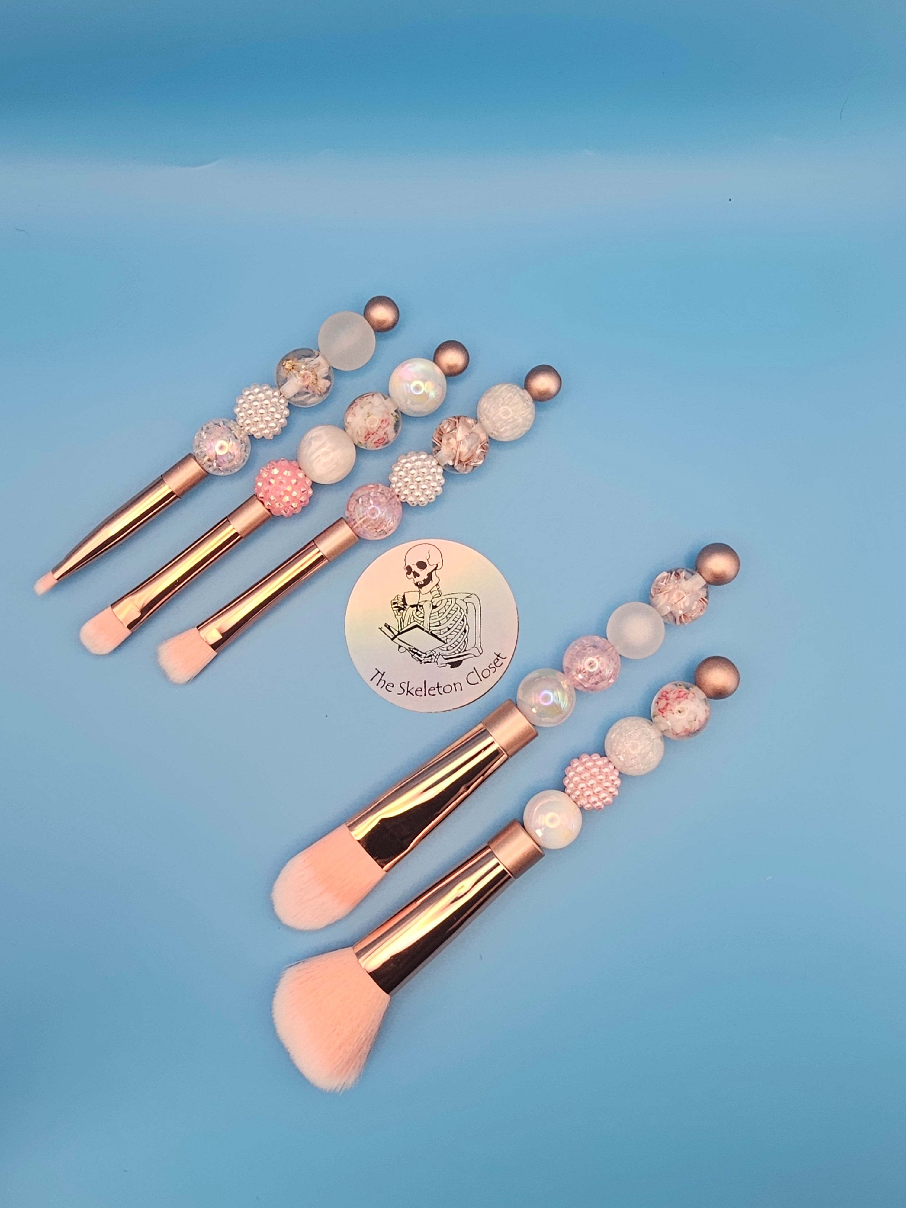 Beaded Make-up brush sets