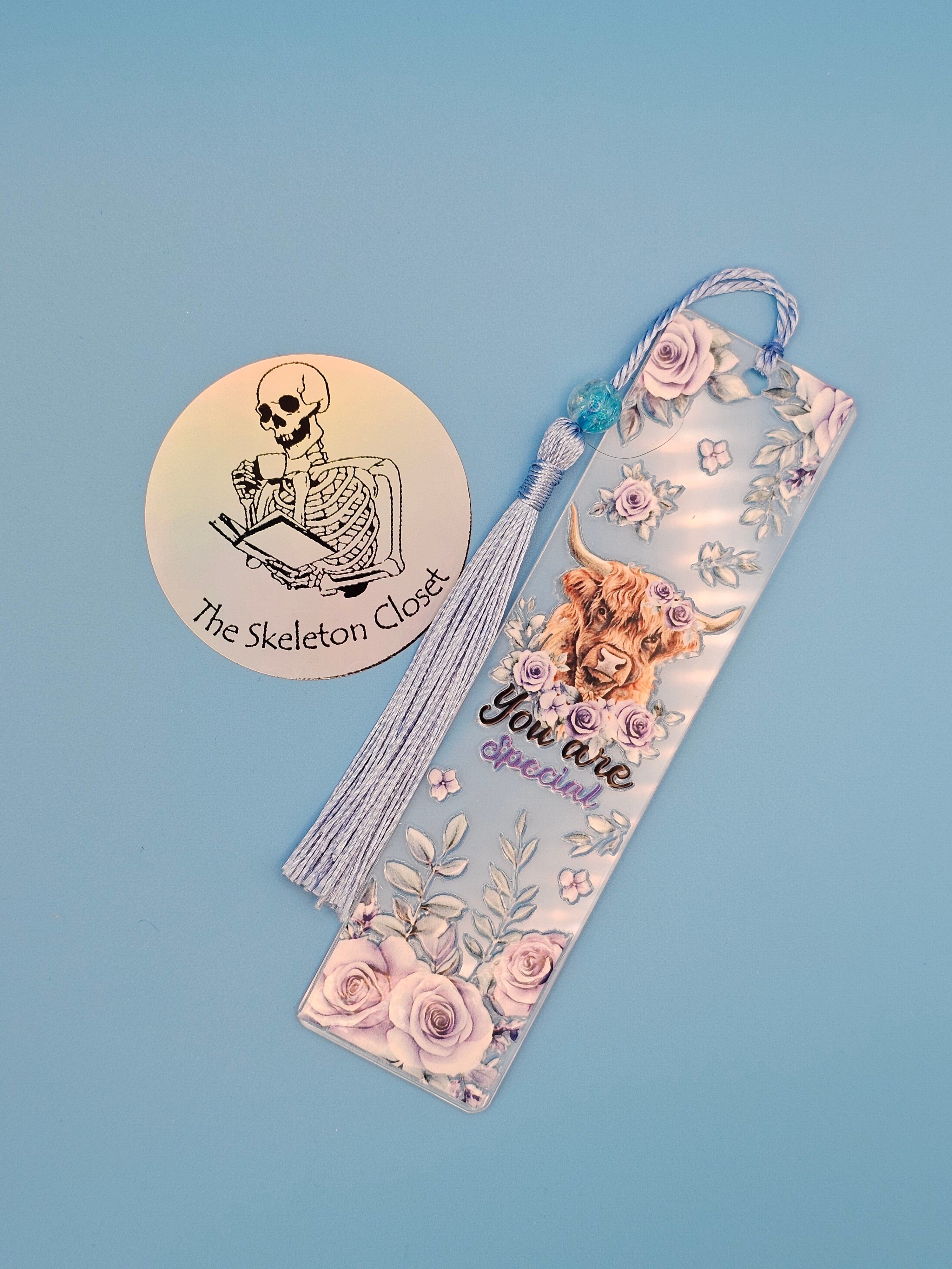 Highland Cow Bookmarks