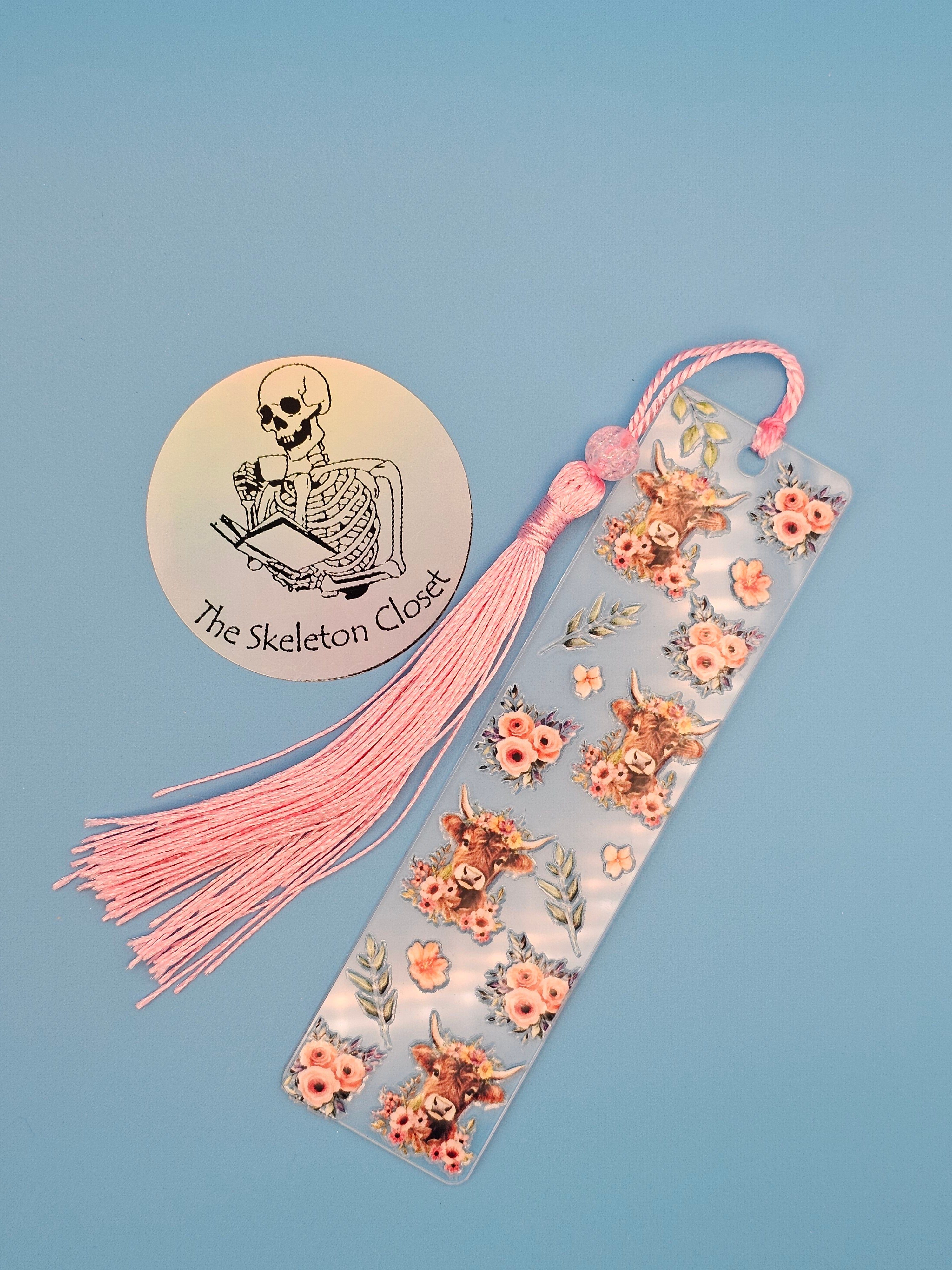 Highland Cow Bookmarks