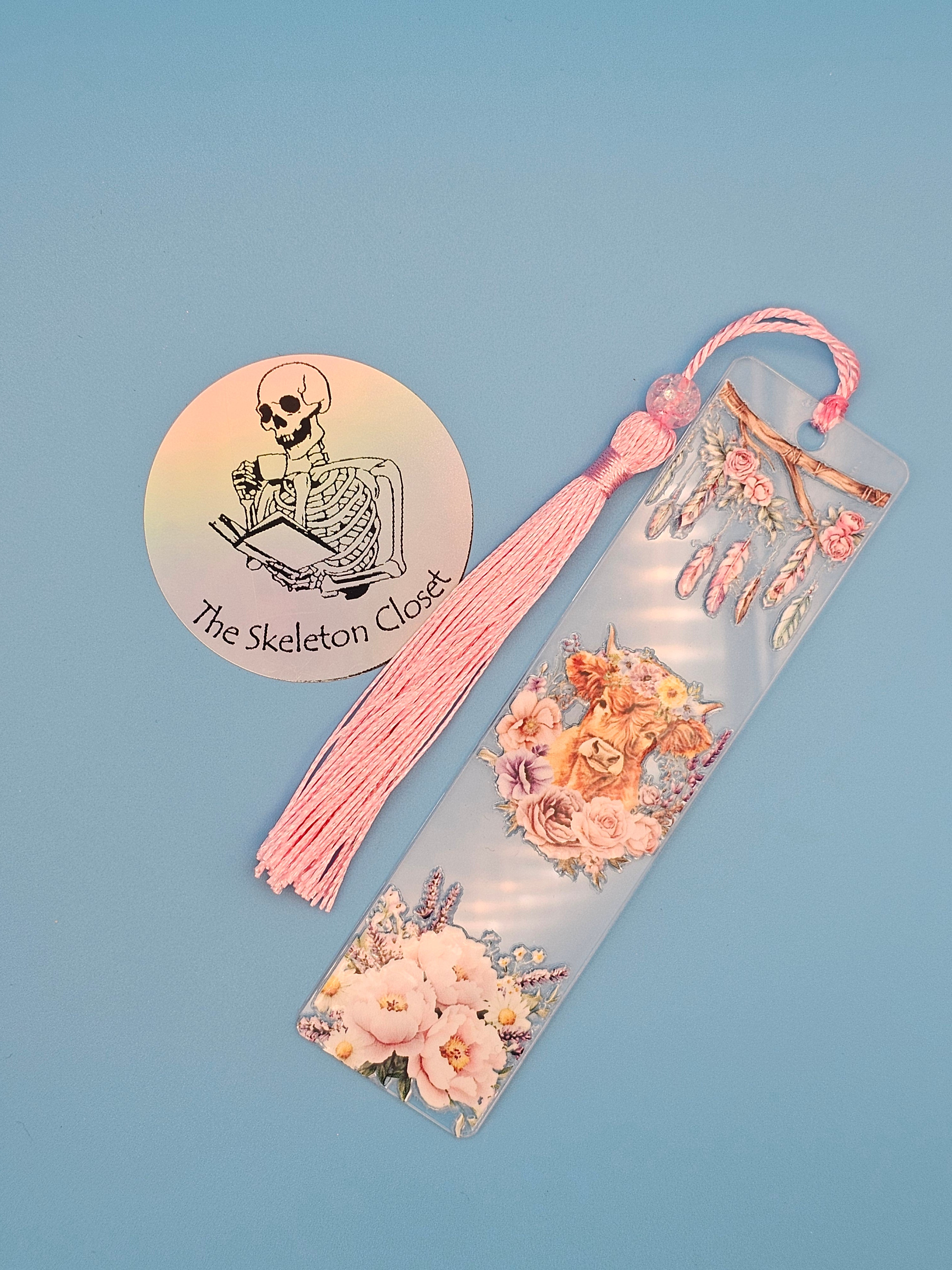 Highland Cow Bookmarks