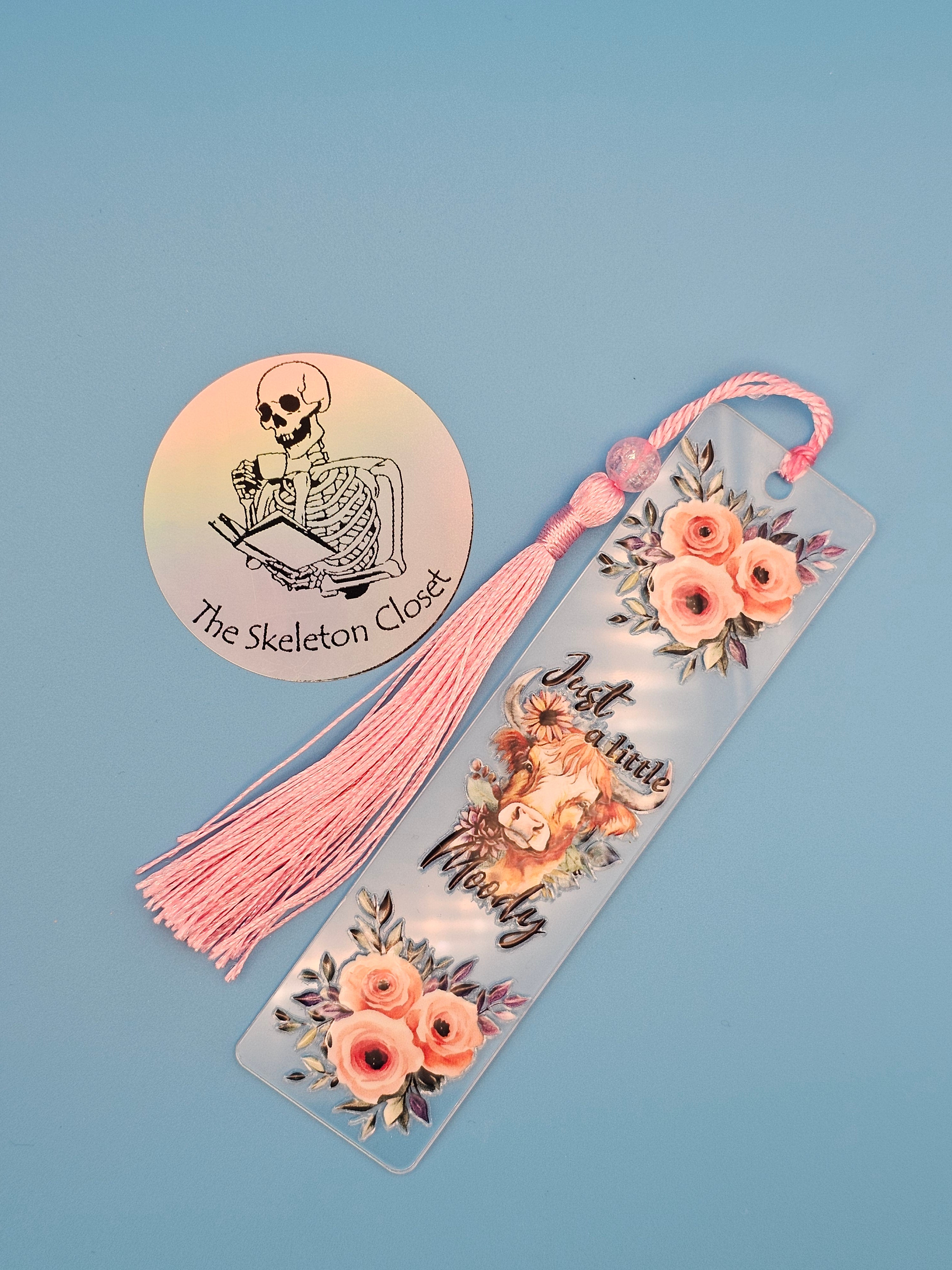 Highland Cow Bookmarks