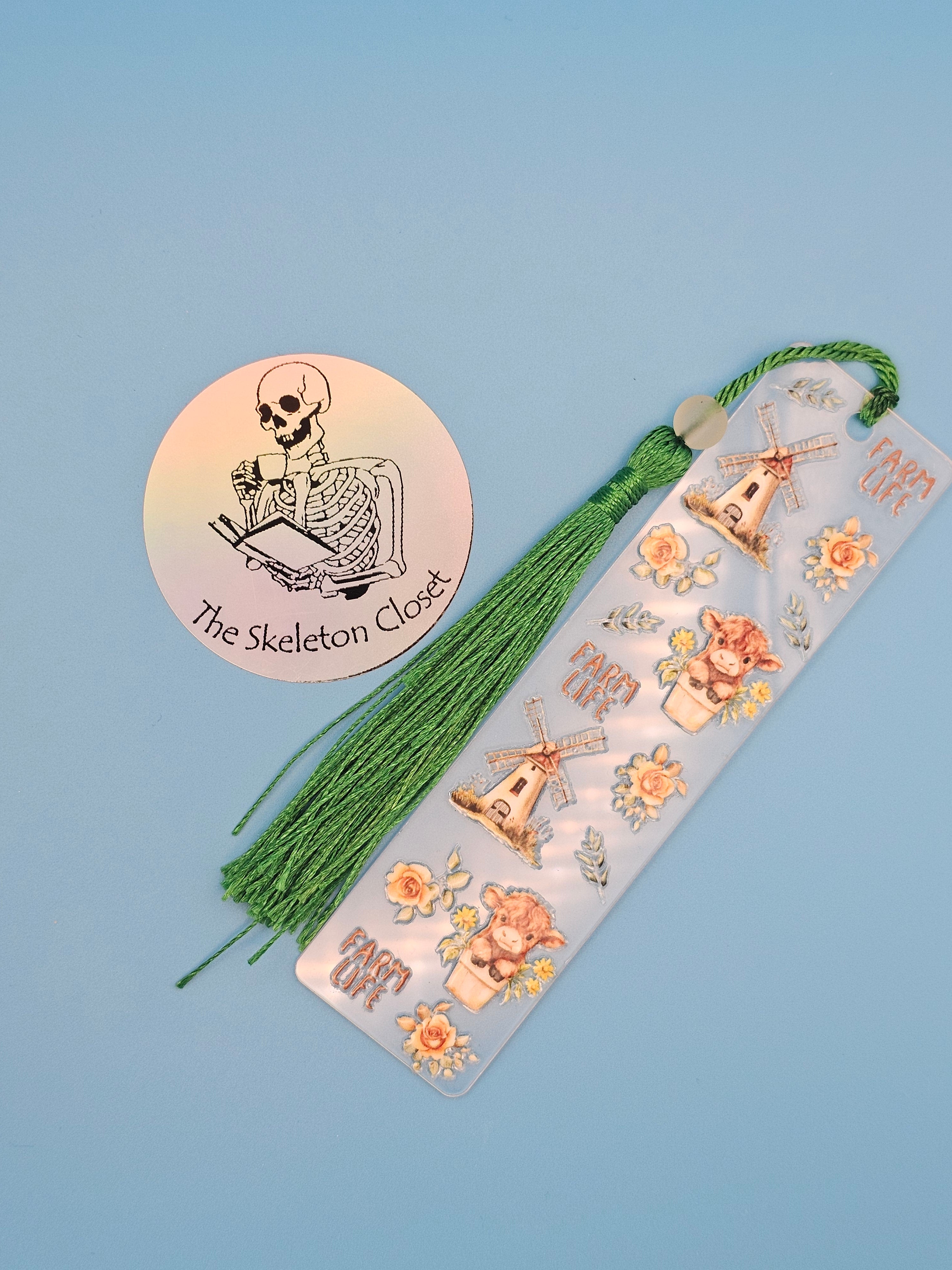 Highland Cow Bookmarks
