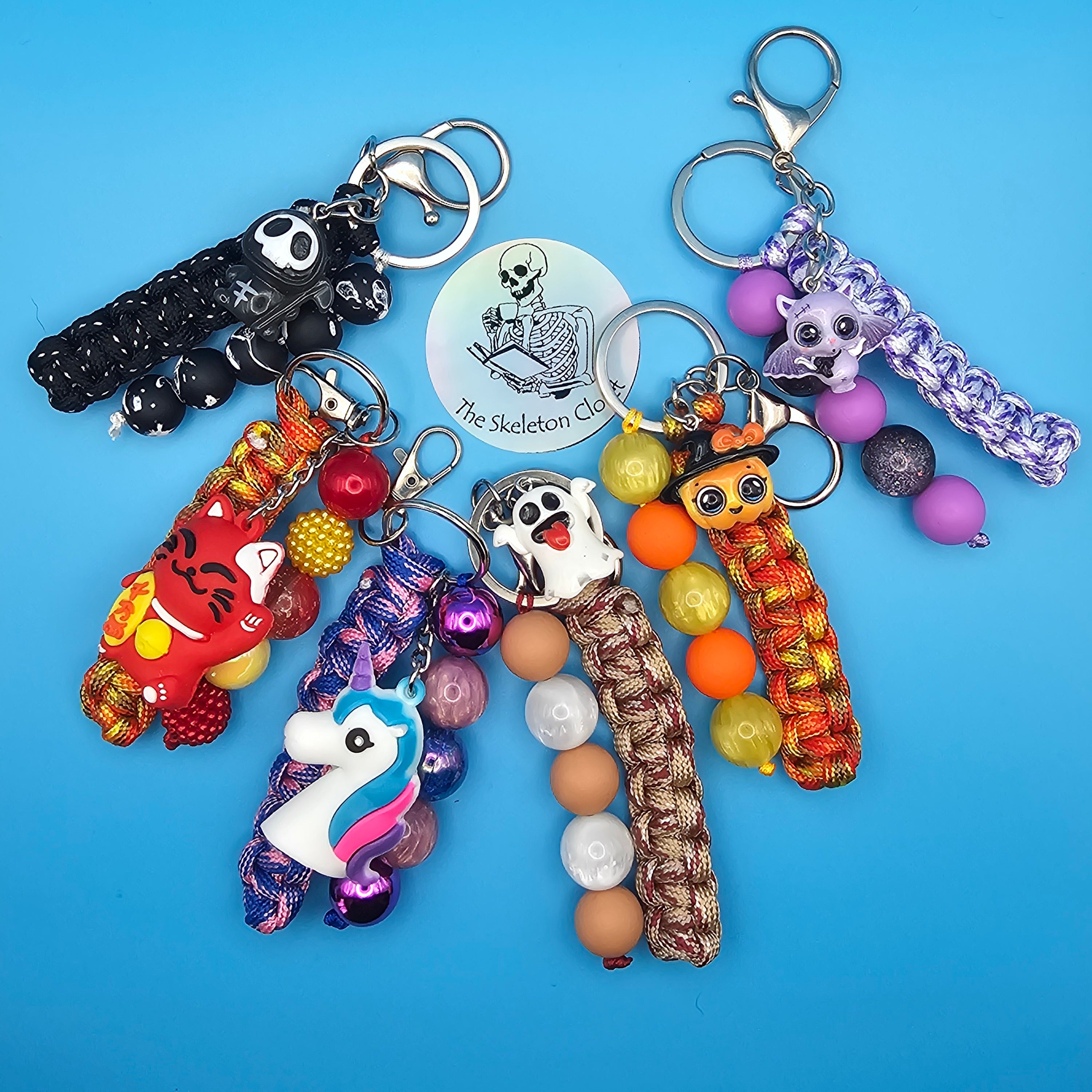 Character Paracord Keychains