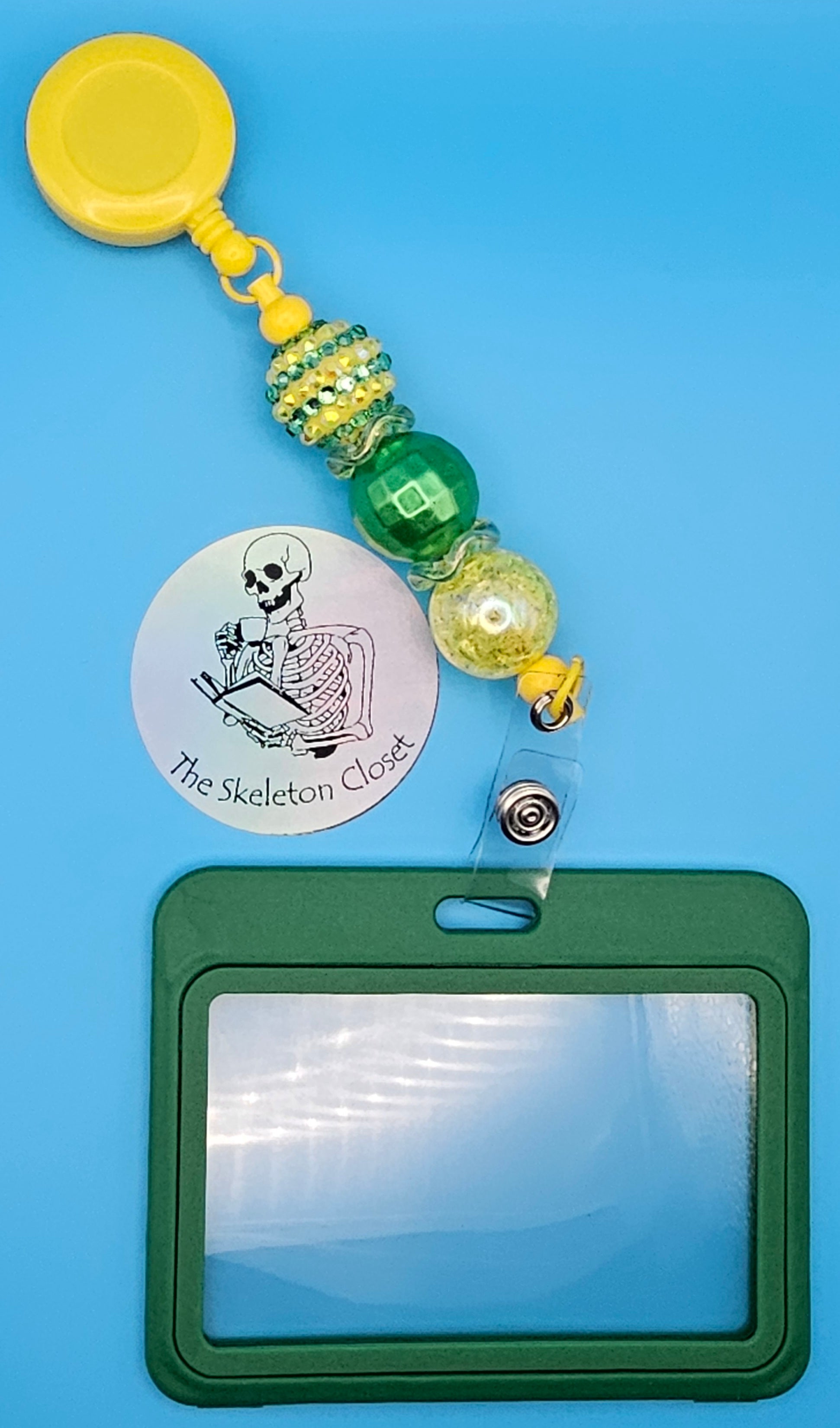 Beaded ID Card Holders