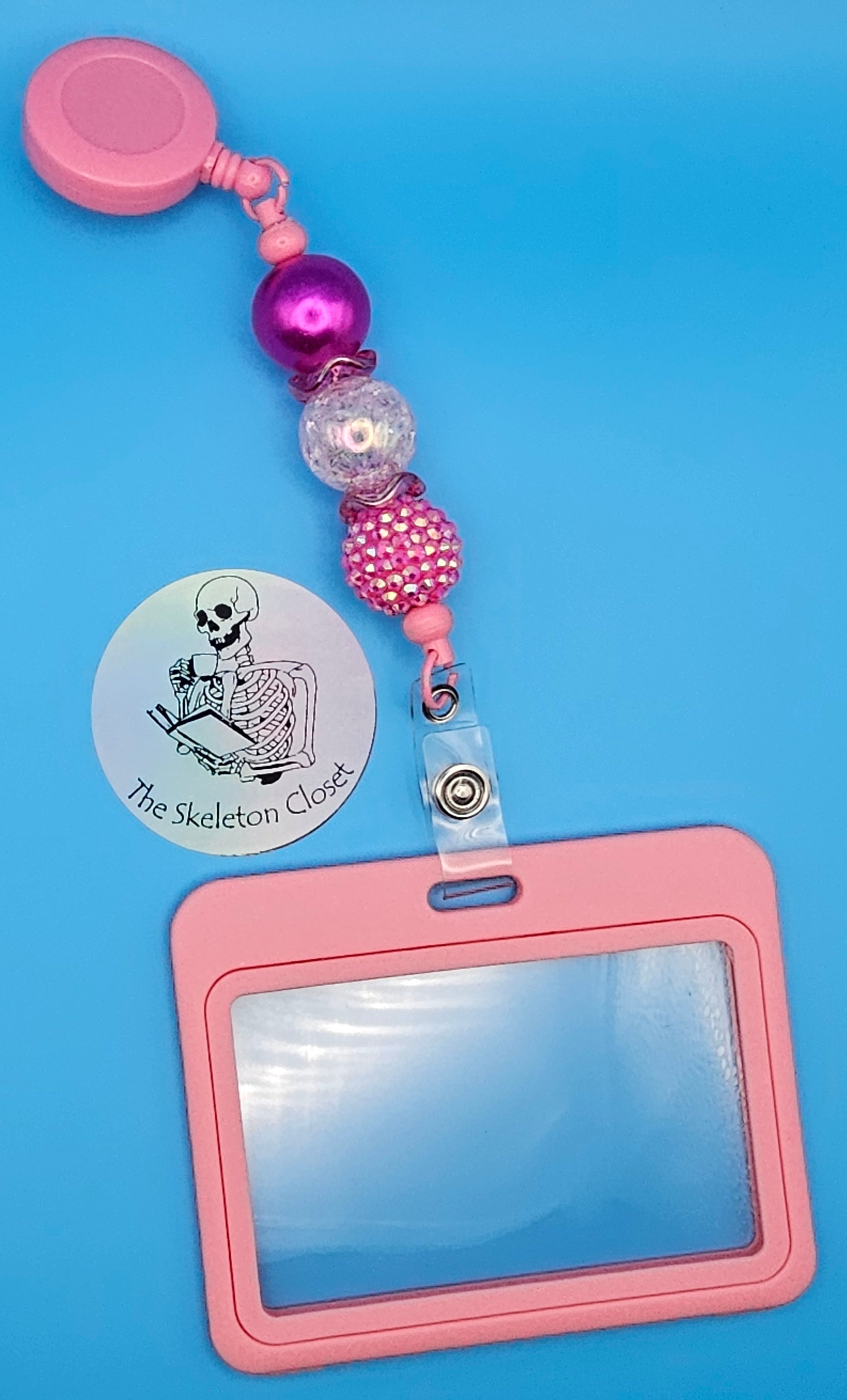 Beaded ID Card Holders