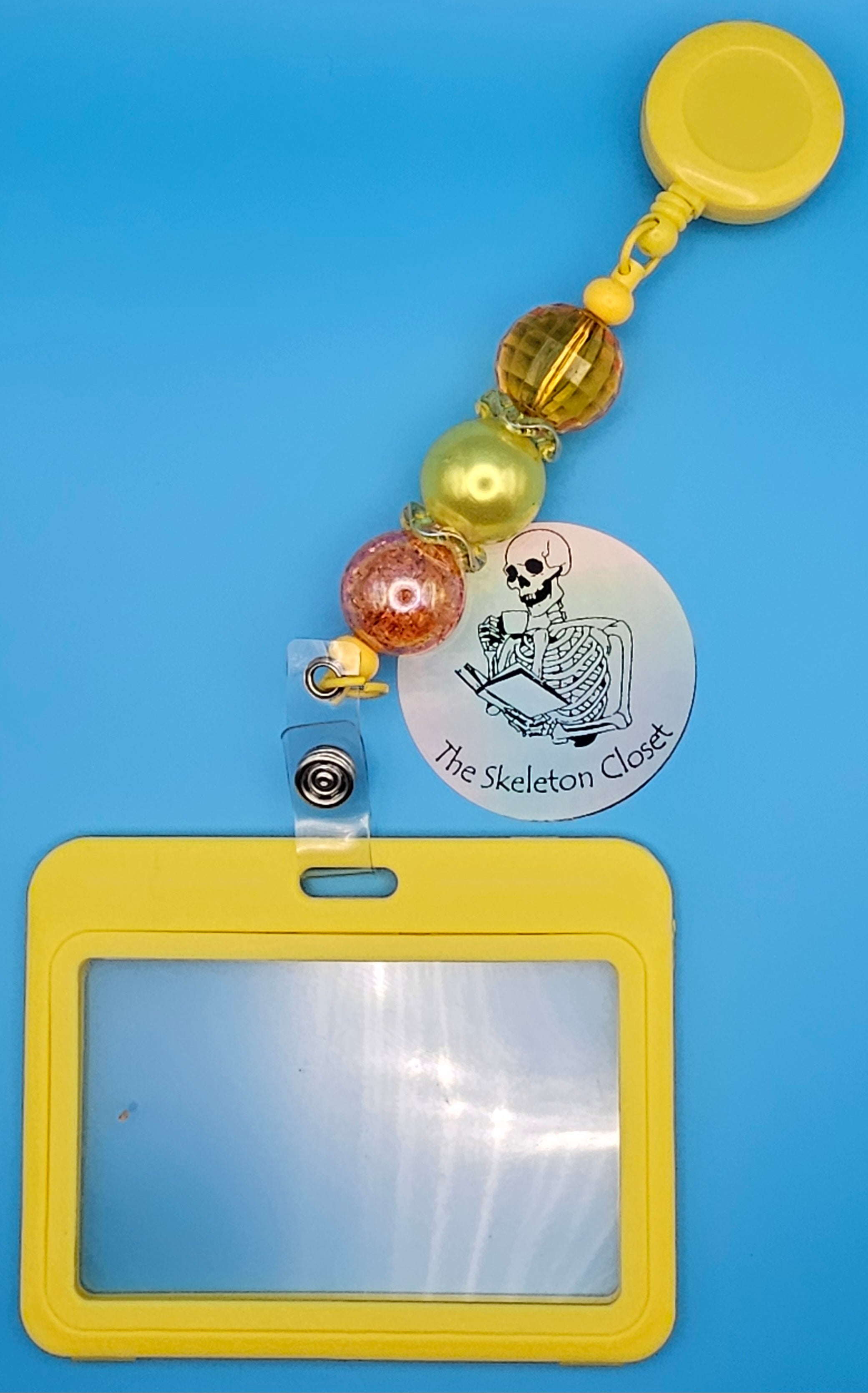 Beaded ID Card Holders