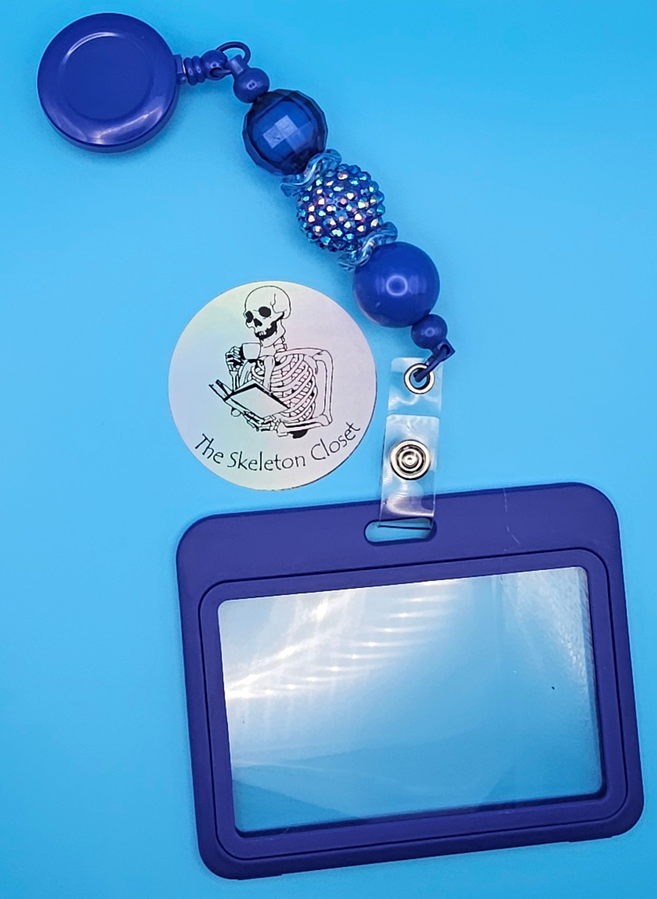 Beaded ID Card Holders