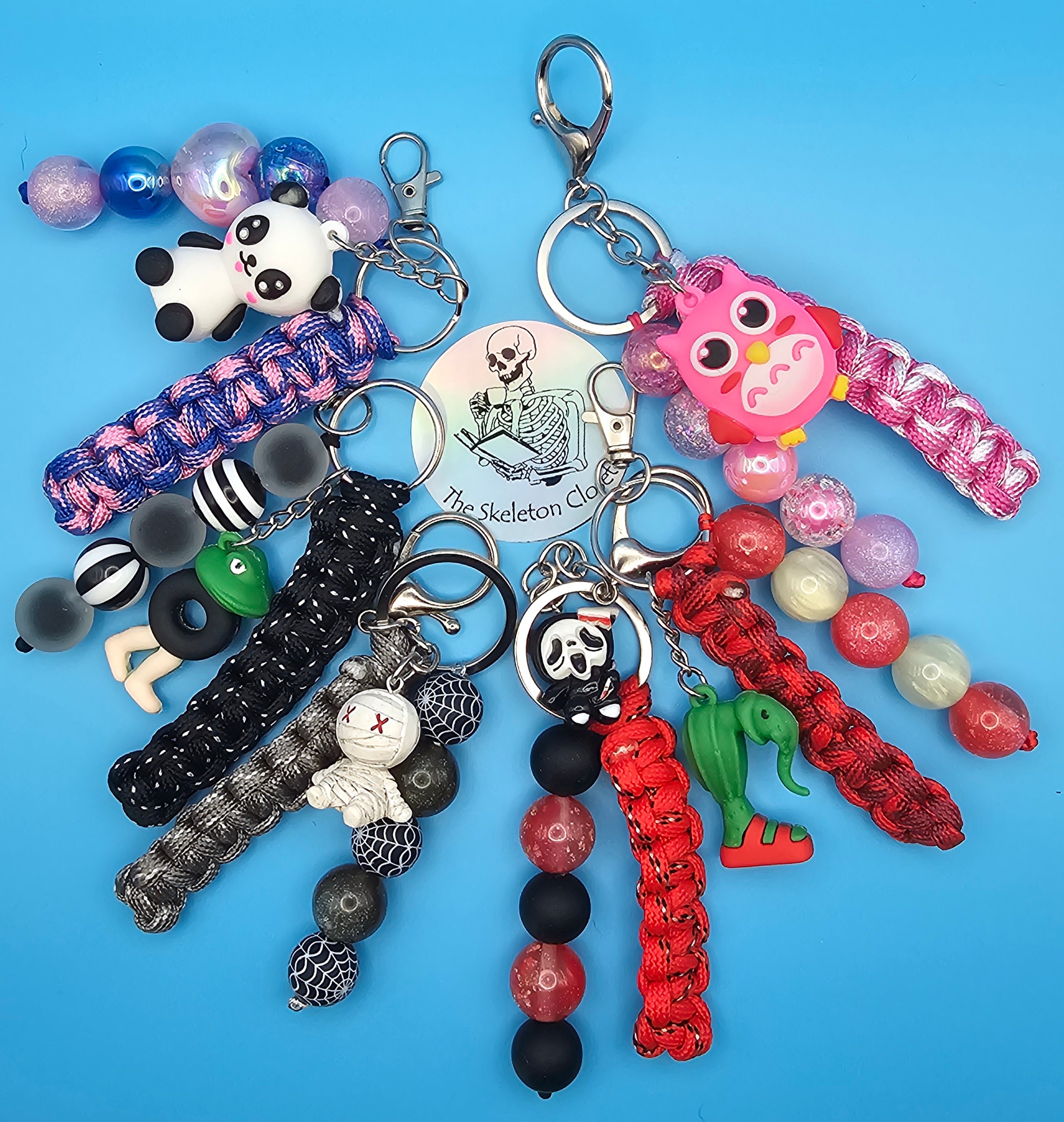 Character Paracord Keychains