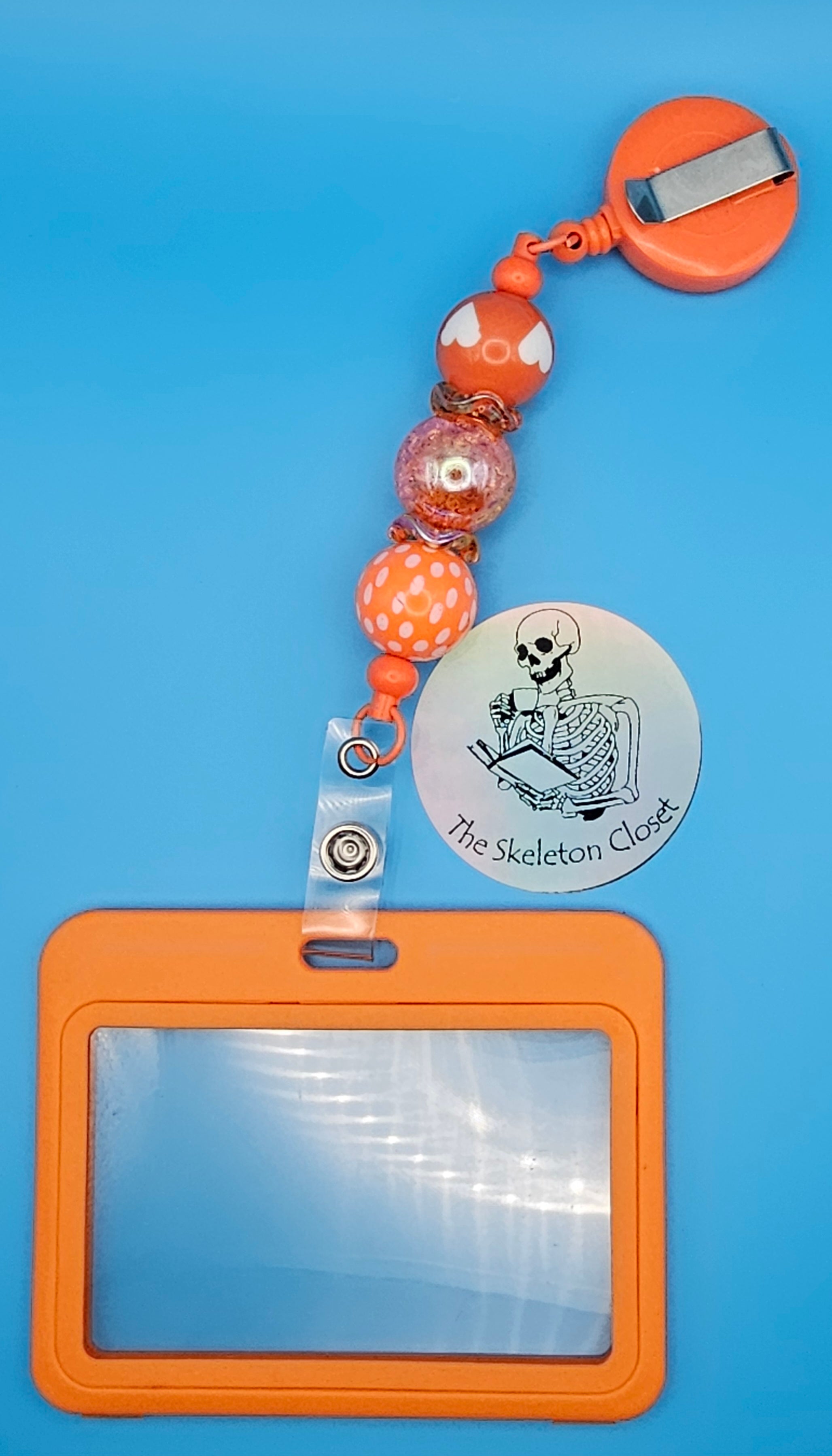 Beaded ID Card Holders